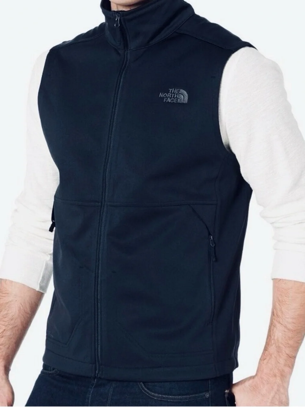 North Face Men’s Windwall Vest EUC